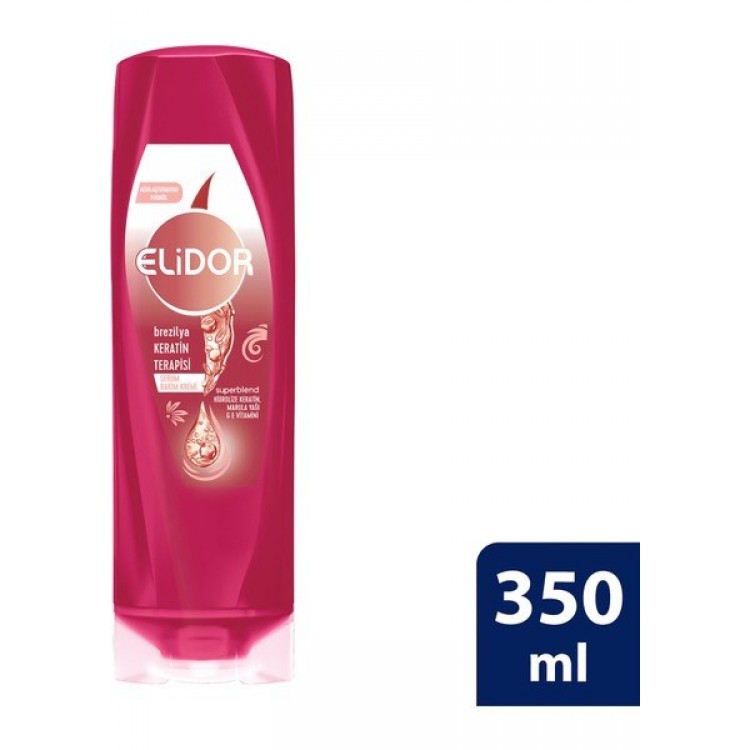 ELİDOR SAÇ KREMİ 350 ML BREZİLYA KERATİN TERAPİSİ X 6 AD