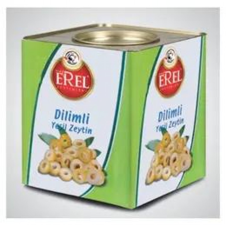 EREL 8 KG YEŞİL DİLİMLİ ZEYTİN