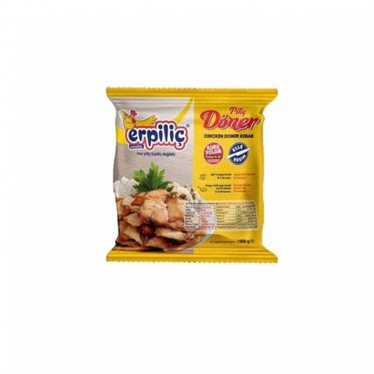 ERPİLİÇ 1000 GR PİLİÇ PİŞMİŞ DÖNER DONUK