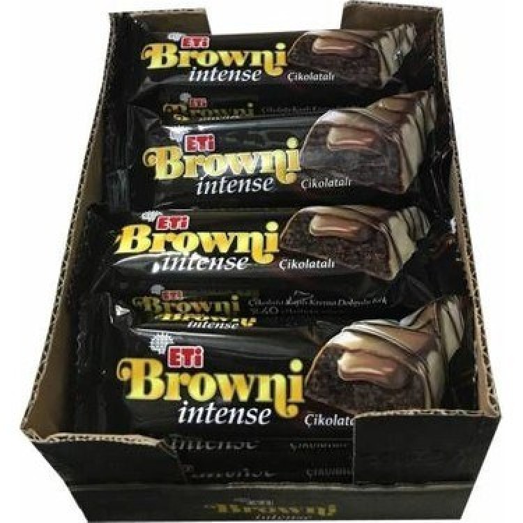 ETİ BROWNİ İNTENSE KAKAOLU 50 GR X 16 AD