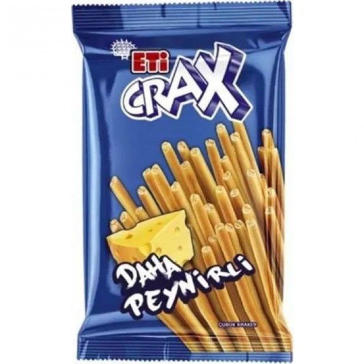 ETİ CRAX PEYNİRLİ ÇUBUK KRAKER 50 GR X 20 AD ETİ CRAX PEYNİRLİ ÇUBUK KRAKER 50 GR X 20 AD