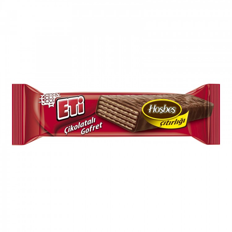 ETİ ÇİKOLATALI GOFRET 34 GR X 42 AD ETİ ÇİKOLATALI GOFRET 34 GR X 42 AD