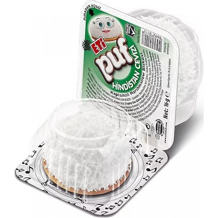 ETİ PUF HİNDİSTAN CEVİZLİ 16 GR X 48 AD ETİ PUF HİNDİSTAN CEVİZLİ 16 GR X 48 AD