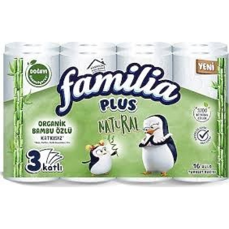 FAMİLİA TUVALET KAĞIDI 16'LI X 3 AD FAMİLİA TUVALET KAĞIDI 16'LI X 3 AD