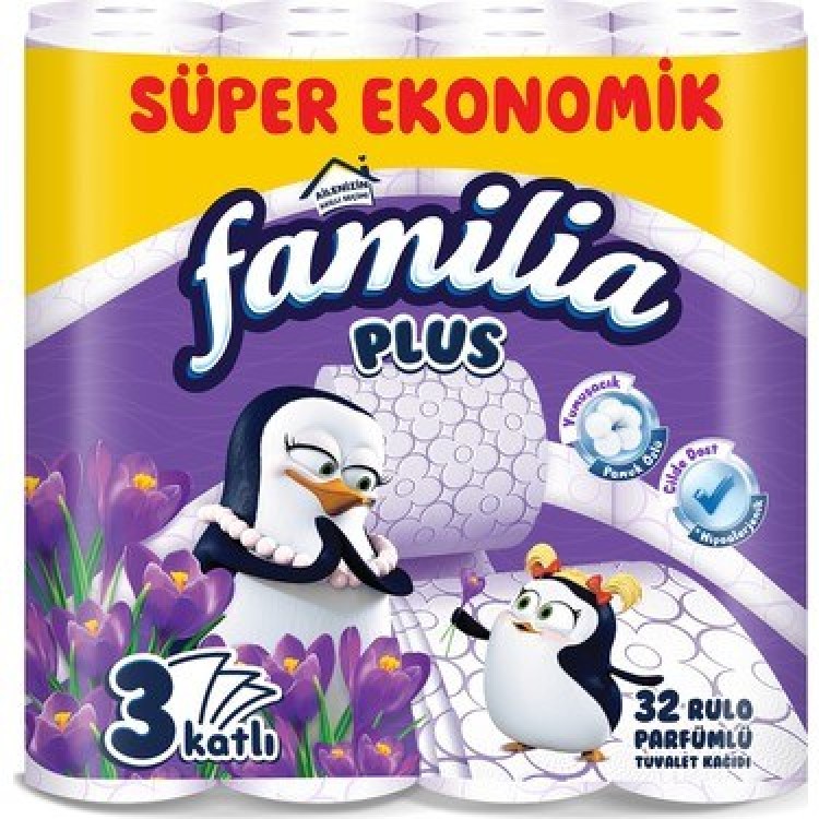 FAMİLİA TUVALET KAIDI 32'Lİ KOKULU X 3 AD FAMİLİA TUVALET KAIDI 32'Lİ KOKULU X 3 AD