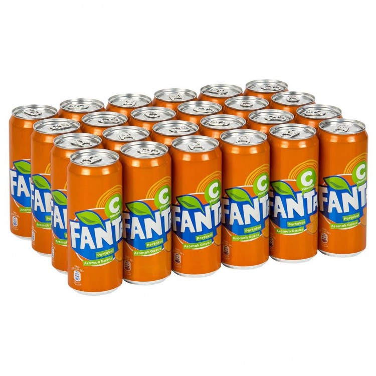 FANTA 330 ML PORTAKAL X 24 AD FANTA 330 ML PORTAKAL X 24 AD