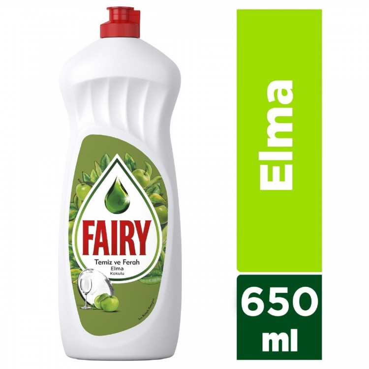 FAİRY BULAŞIK DETERJANI 650 ML ELMA X 20 AD FAİRY BULAŞIK DETERJANI 650 ML ELMA X 20 AD
