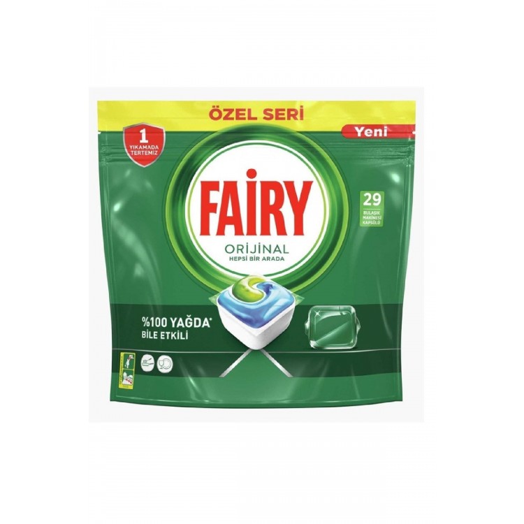 FAİRY HEPSİ 1 ARADA 29'LU X 5 AD FAİRY HEPSİ 1 ARADA 29'LU X 5 AD