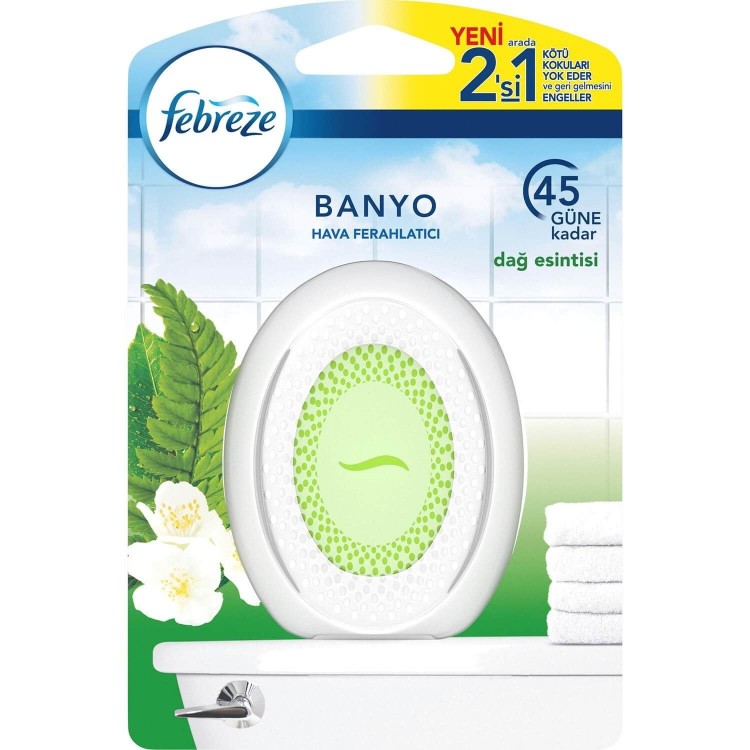 FEBREZE BANYO PARFÜMÜ DAĞ ESİNTİSİ 7,5 ML FEBREZE BANYO PARFÜMÜ DAĞ ESİNTİSİ 7,5 ML