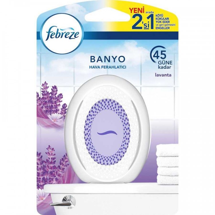 FEBREZE BANYO PARFÜMÜ LAVANTA 7,5 ML FEBREZE BANYO PARFÜMÜ LAVANTA 7,5 ML