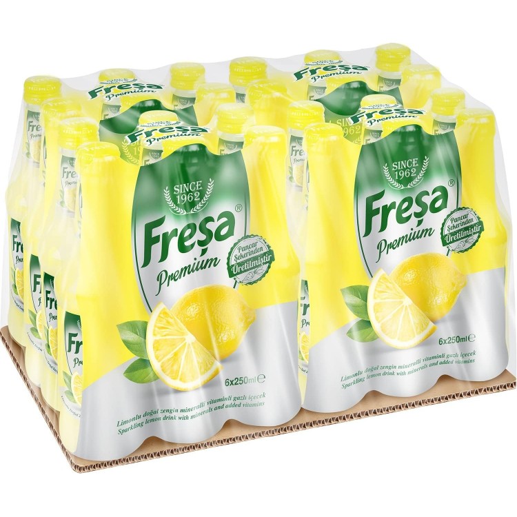 FREŞA PREMİUM 250 ML LİMON X 24 AD FREŞA PREMİUM 250 ML LİMON X 24 AD