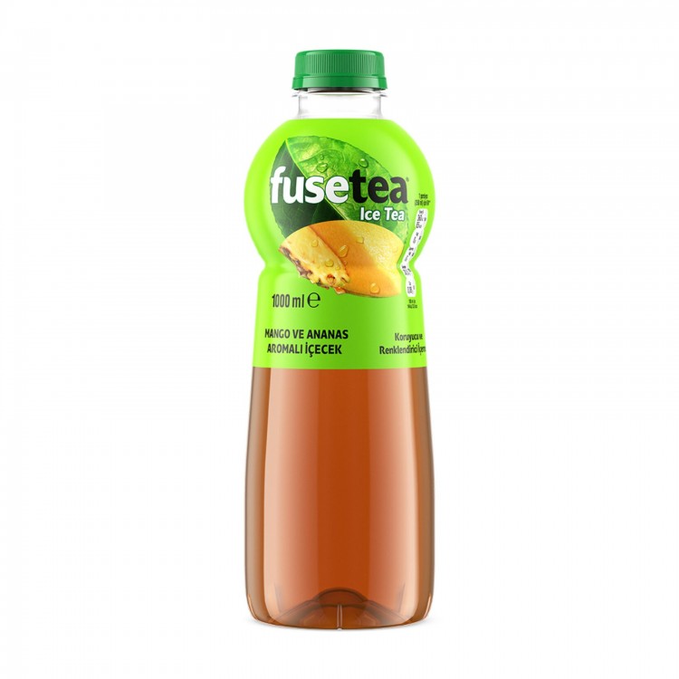 FUSE TEA 1 LT MANGO ANANAS X 12 AD FUSE TEA 1 LT MANGO ANANAS X 12 AD