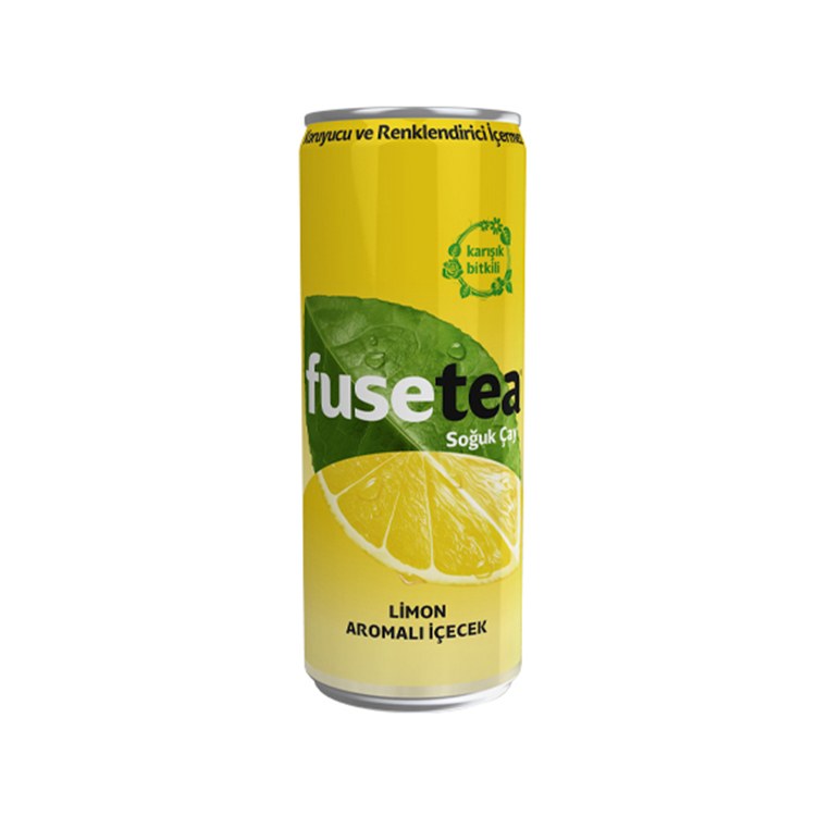 FUSE TEA 330 ML LİMON X 12 AD FUSE TEA 330 ML LİMON X 12 AD