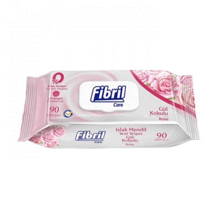 FİBRİL ISLAK MENDİL GÜL 90'LI X 24 AD FİBRİL ISLAK MENDİL GÜL 90'LI X 24 AD