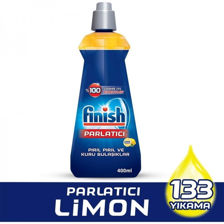FİNİSH PARLATICI 400 ML LİMON X 12 AD