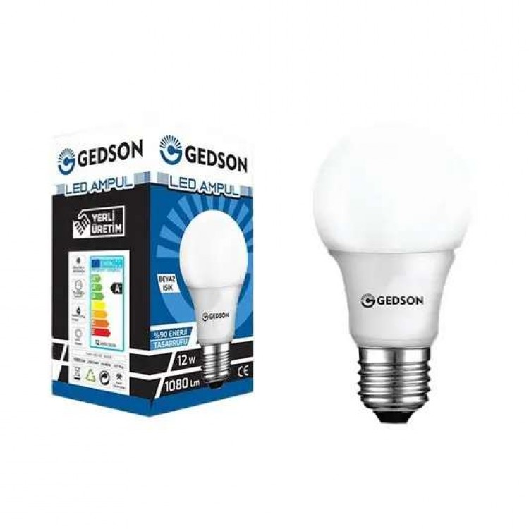 GEDSON LED AMPUL BEYAZ 12 WATT X 10 AD GEDSON LED AMPUL BEYAZ 12 WATT X 10 AD