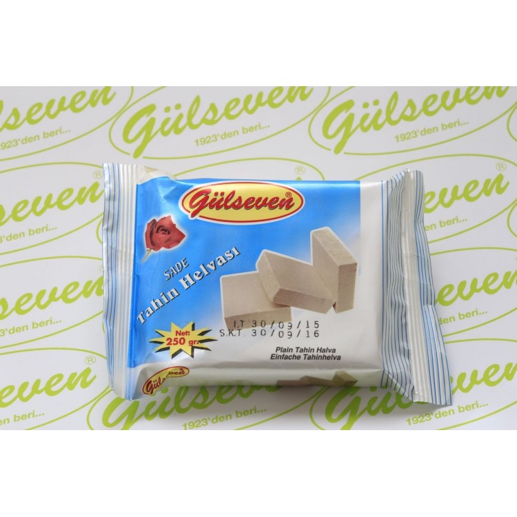 GÜLSEVEN HELVA 250 GR SADE GÜLSEVEN HELVA 250 GR SADE