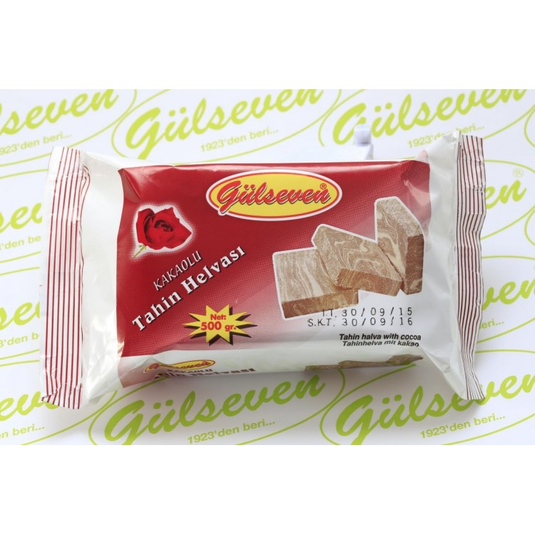GÜLSEVEN HELVA 500 GR KAKAOLU GÜLSEVEN HELVA 500 GR KAKAOLU