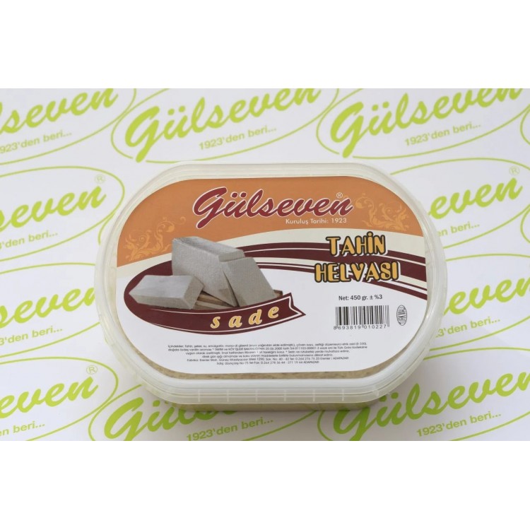 GÜLSEVEN HELVA 500 GR SADE GÜLSEVEN HELVA 500 GR SADE