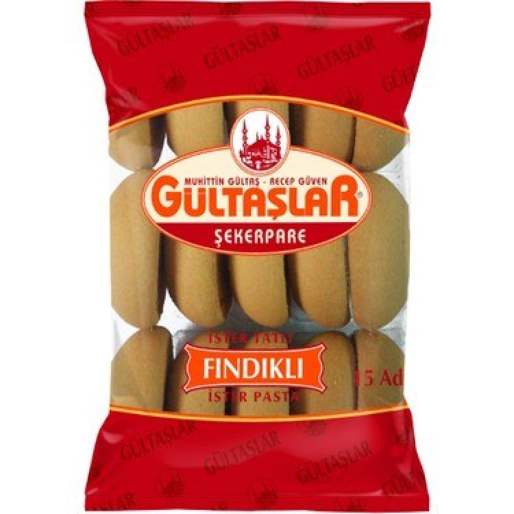 GÜLTAŞLAR ŞEKERPARE FINDIKLI 240 GR 15'Lİ X 30 AD GÜLTAŞLAR ŞEKERPARE FINDIKLI 240 GR 15'Lİ X 30 AD