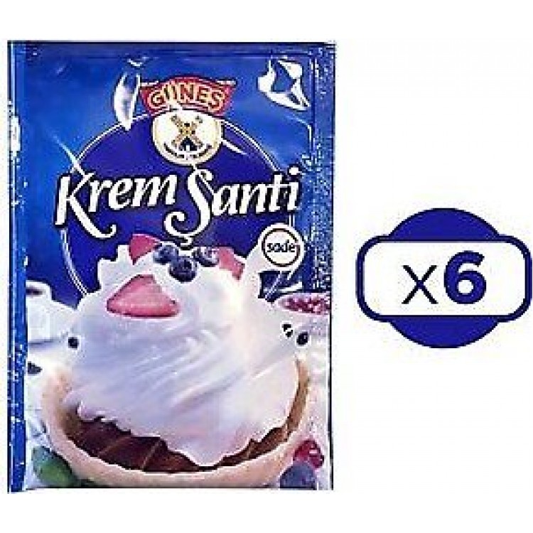 GÜNEŞ KREM ŞANTİ SADE 75 GR X 12 AD