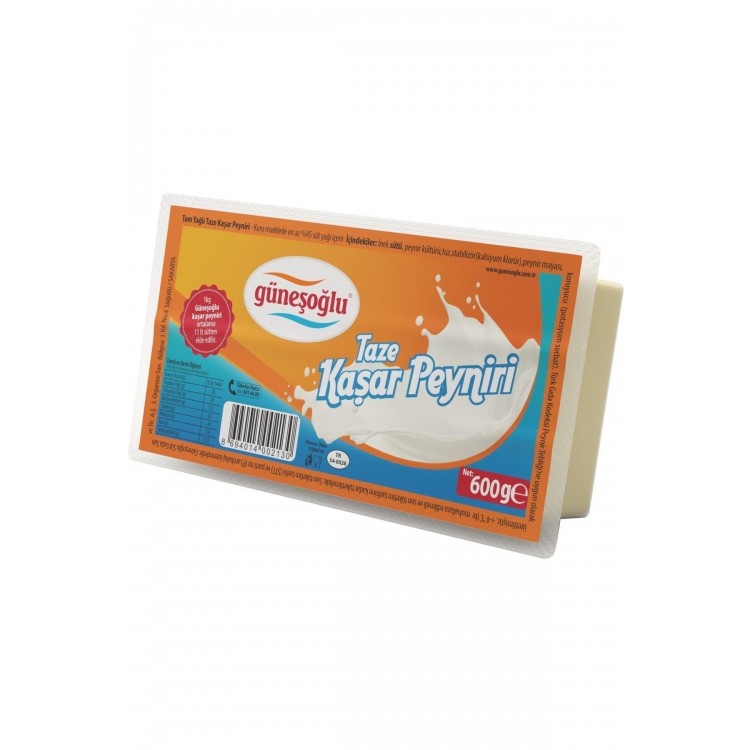 GÜNEŞOĞLU TAZE KAŞAR 600 GR GÜNEŞOĞLU TAZE KAŞAR 600 GR