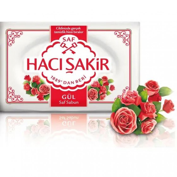 HACIŞAKİR SABUN 150 GR GÜL X 36 AD HACIŞAKİR SABUN 150 GR GÜL X 36 AD
