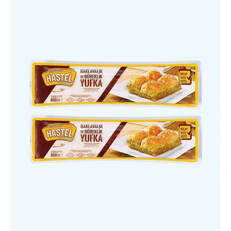 HASTEL BAKLAVALIK YUFKA 800 GR X 12 AD