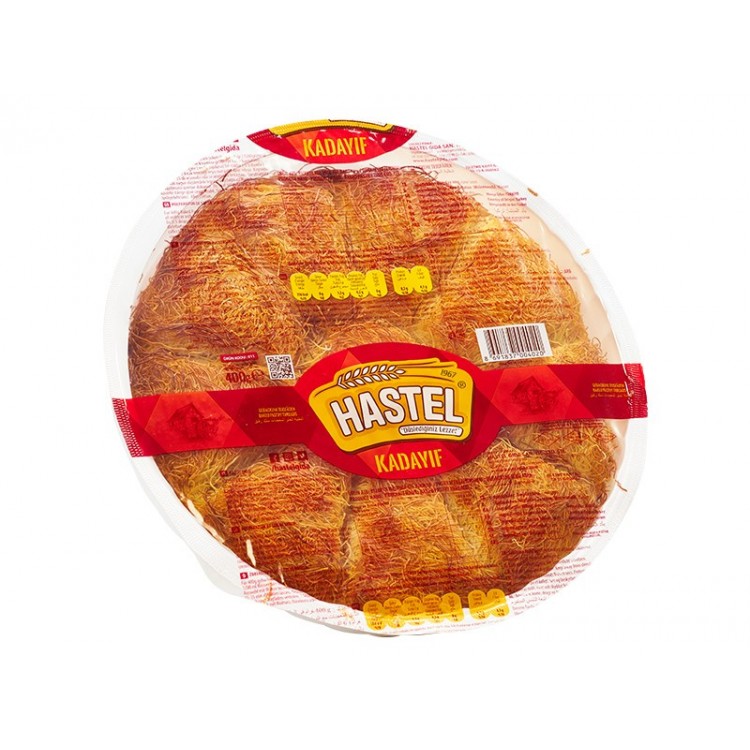 HASTEL TEPSİ KADAYIF 400 GR X 12 AD