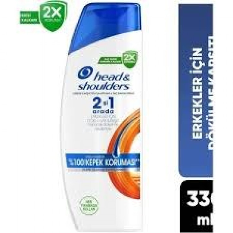 HEAD&SHOULDERS 330 ML 2'Sİ 1 ARADA ERKEKLER İÇİN D.KARŞITI X 6 AD HEAD&SHOULDERS 330 ML 2'Sİ 1 ARADA ERKEKLER İÇİN D.KARŞITI X 6 AD