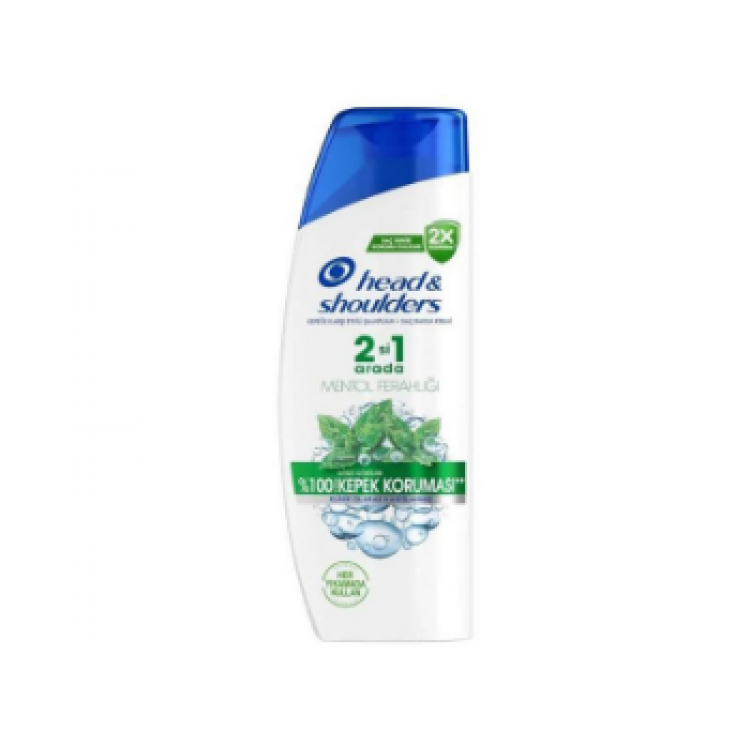 HEAD&SHOULDERS 330 ML 2'Sİ 1 ARADA MENTOL FERAHLIĞI X 6 AD