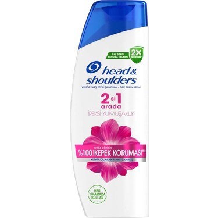 HEAD&SHOULDERS 330 ML 2'Sİ 1 ARADA İPEKSİ YUMUŞAKLIK X 6 AD
