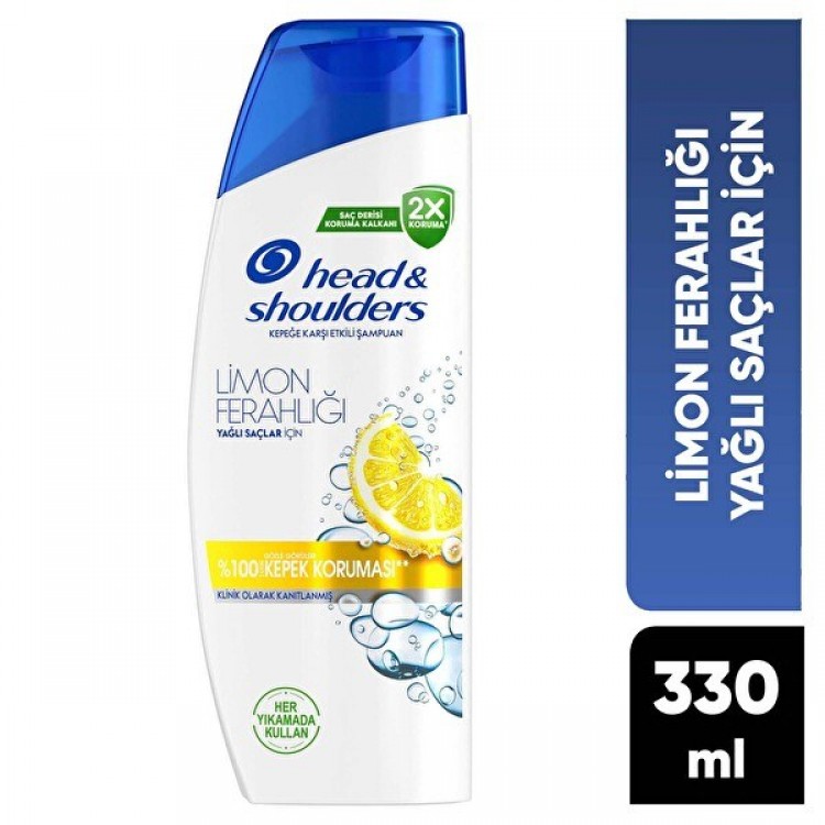 HEAD&SHOULDERS 330 ML LİMON FERAHLIĞI X 6 AD