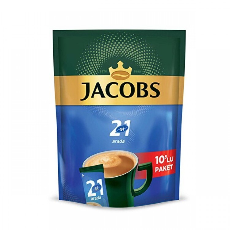 JACOBS 2+1 ARADA 10'LU PAKET X 16 AD