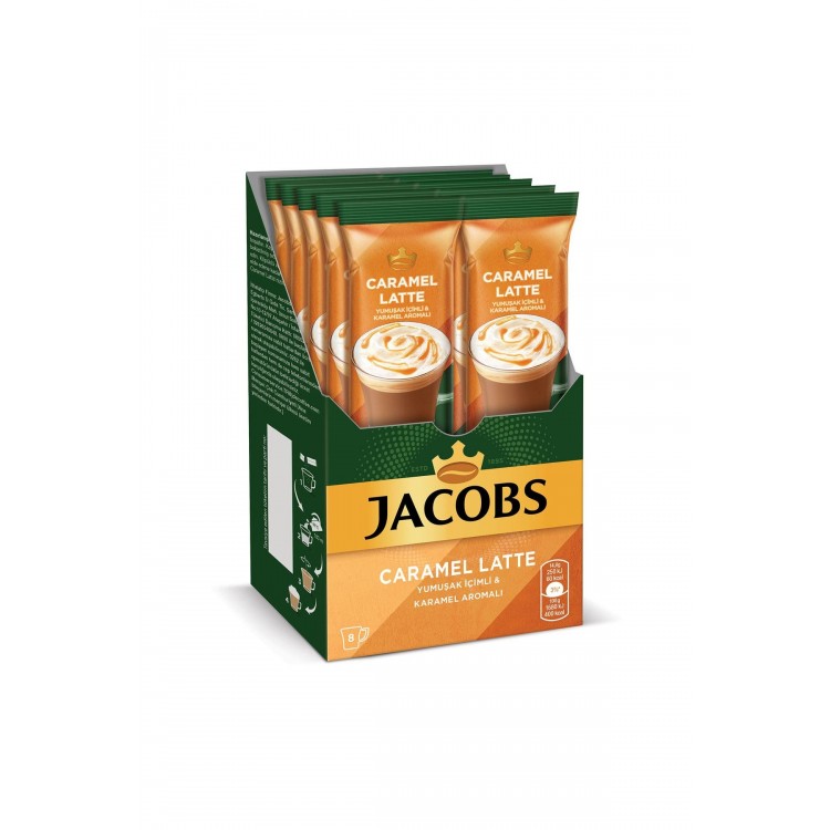 JACOBS CARAMEL LATTE 8'Lİ