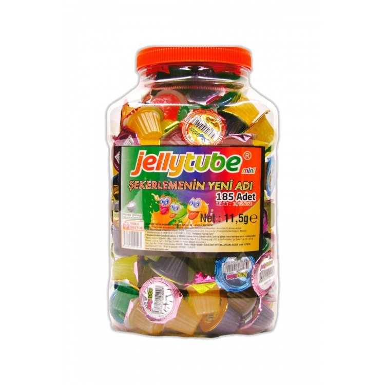JELLYTUBE MEYVELİ JÖLE 11,5 GR 185'Lİ X 6 PK