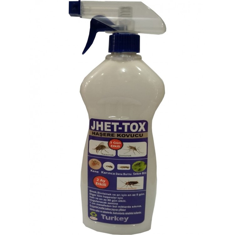 JHET-TOX HAŞERE KOVUCU 800 ML X 20 AD JHET-TOX HAŞERE KOVUCU 800 ML X 20 AD
