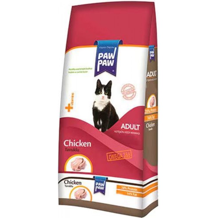 KEDİ MAMA PAW PAW TAVUK 1 KG KEDİ MAMA PAW PAW TAVUK 1 KG
