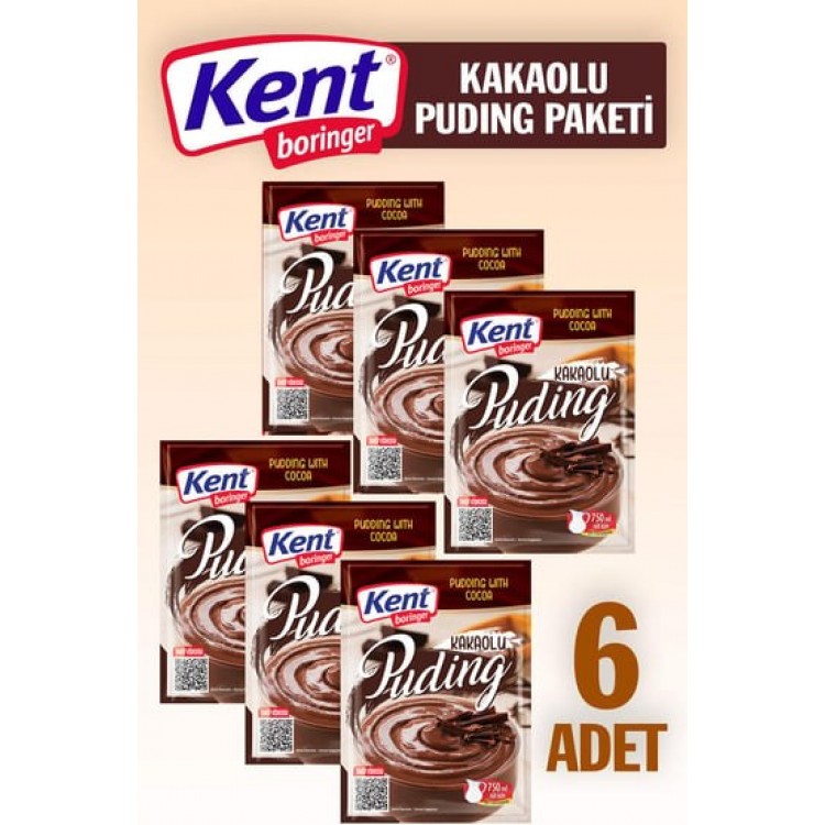 KENT BORİNGER PUDİNG VANİLYA+KAKAOLU AVANTAJ PAKETİ X 18 AD KENT BORİNGER PUDİNG VANİLYA+KAKAOLU AVANTAJ PAKETİ X 18 AD