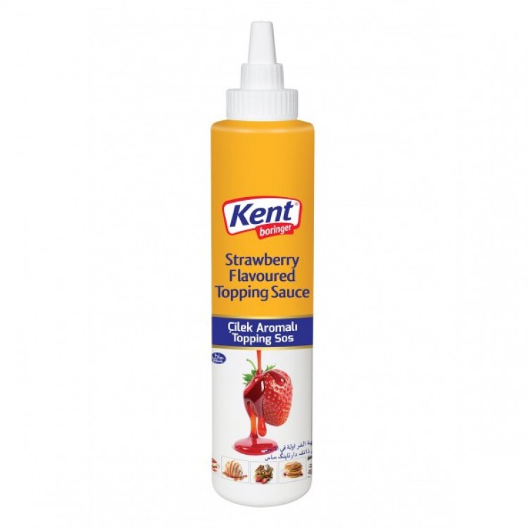 KENT BORİNGER TOPİNG 750 ML ÇİLEK X 12 AD