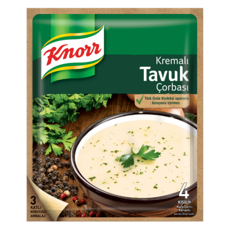 KNORR ÇORBA KREMALI TAVUK 65 GR x 12 AD