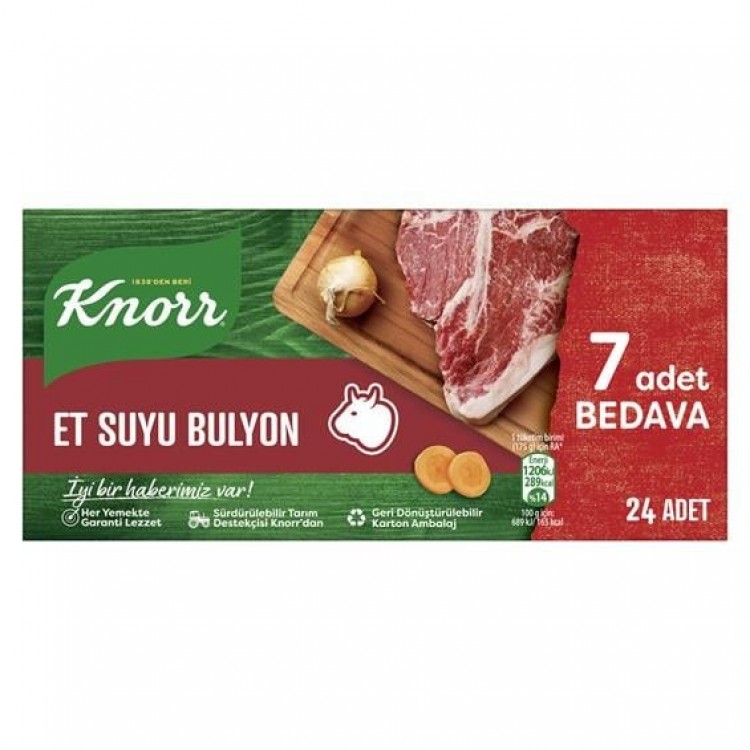 KNORR ET BULYON 24'LÜ 240 GR X 32 AD KNORR ET BULYON 24'LÜ 240 GR X 32 AD