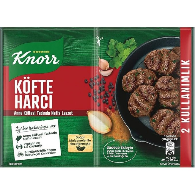 KNORR KÖFTE HARCI 82 GR X 12 AD KNORR KÖFTE HARCI 82 GR X 12 AD