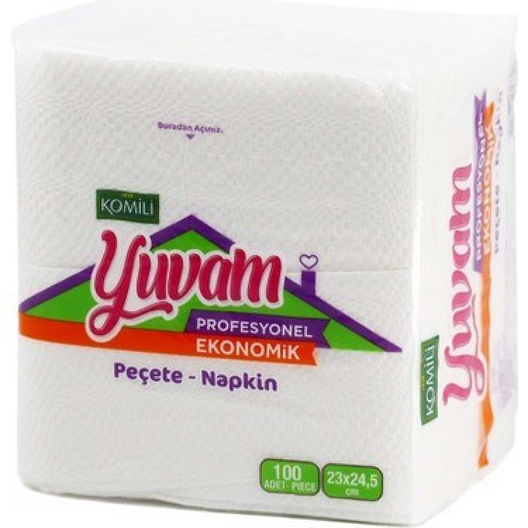 KOMİLİ YUVAM 100'LÜ SERVİS PEÇETE X 36 AD