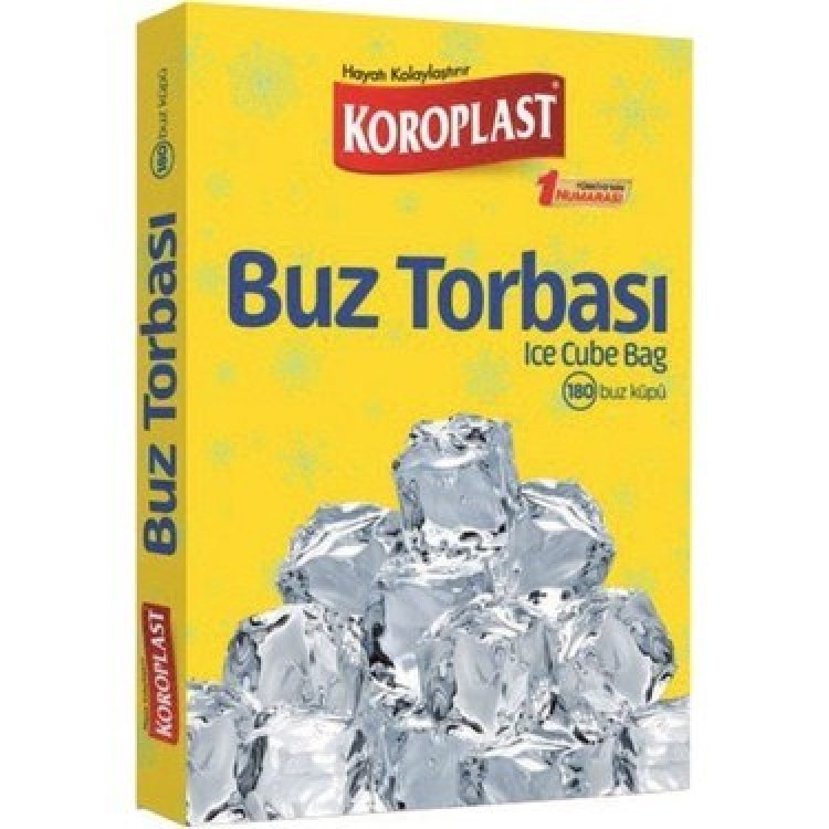 KOROPLAST BUZ TORBASI 12'Lİ X 4 AD KOROPLAST BUZ TORBASI 12'Lİ X 4 AD