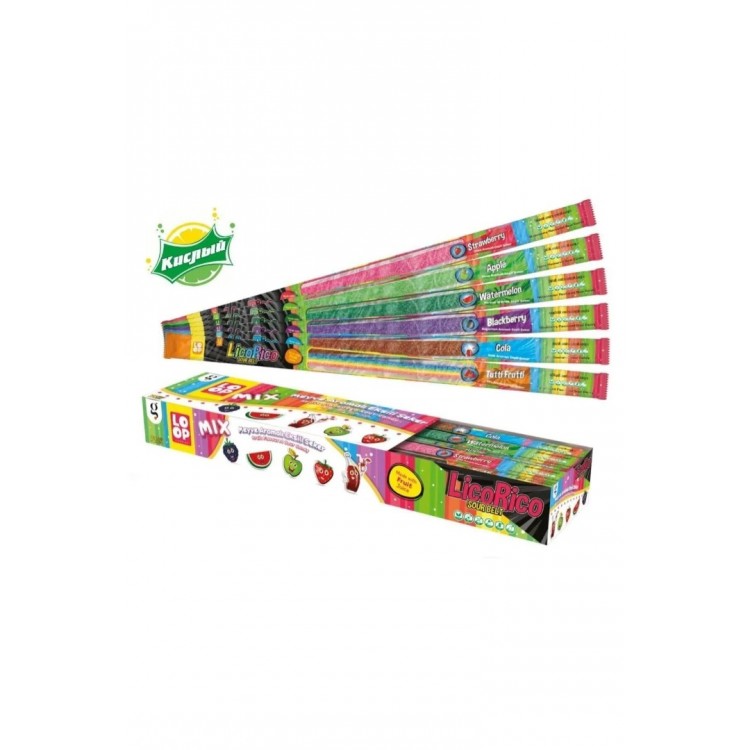 LİCO RİCO KARIŞIK MEYVE AROMALI ŞEKER X 24 AD
