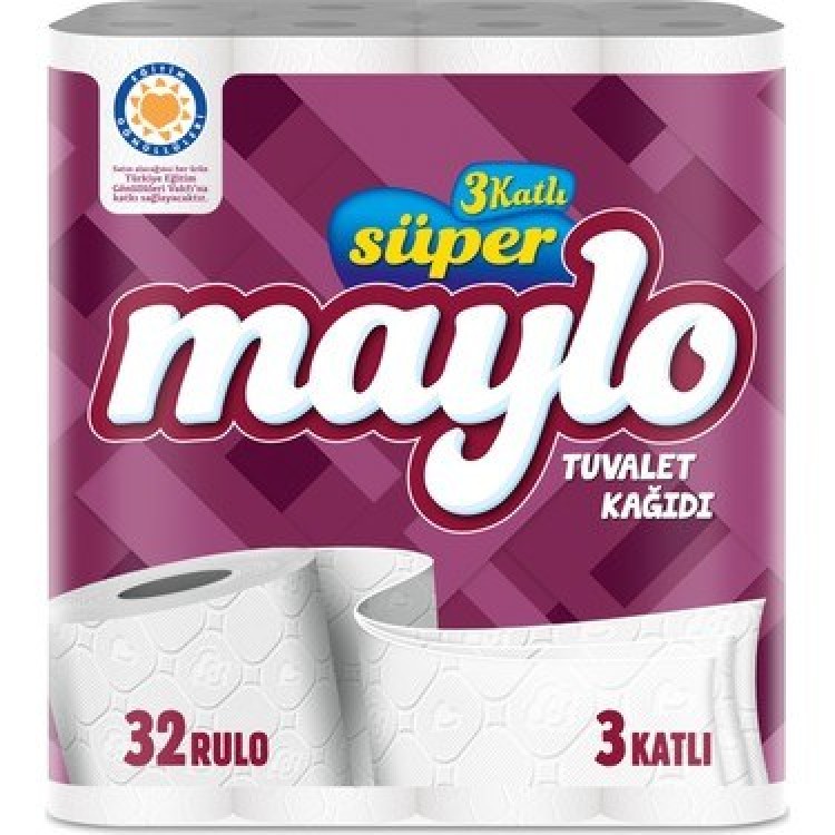 MAYLO TUVALET KAĞIDI 32'Lİ X 3 AD