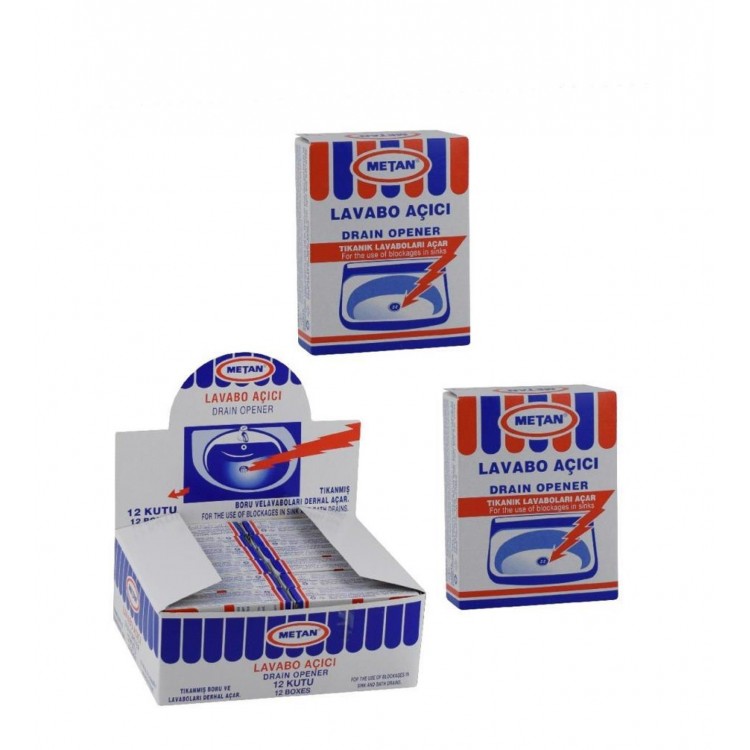 METAN LAVOBA AÇICI 40 GR 12 Lİ X 24 AD METAN LAVOBA AÇICI 40 GR 12 Lİ X 24 AD