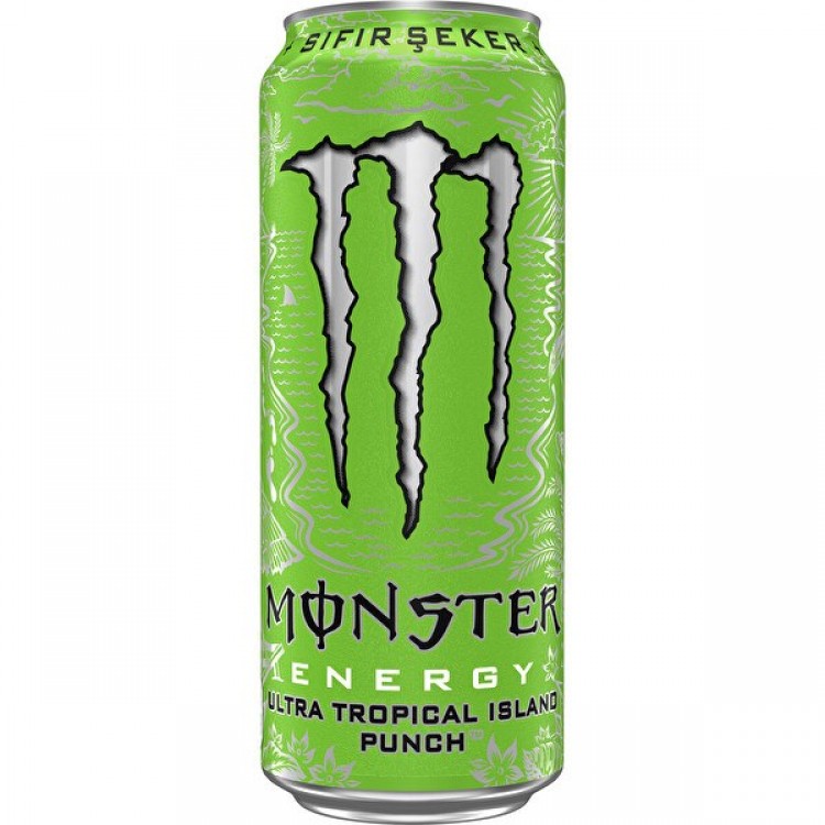 MONSTER 500 ML ULTRA TROPİCAL ISLAND PUNCH X 12 AD MONSTER 500 ML ULTRA TROPİCAL ISLAND PUNCH X 12 AD