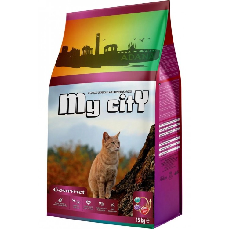 MY CİTY KEDİ MAMA GURME 15 KG MY CİTY KEDİ MAMA GURME 15 KG